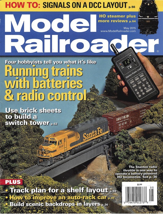 Model Railroader Magazine June 2018 Build better backdrops 